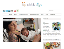 Tablet Screenshot of hipchickdigs.com